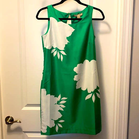 Banana Republic sleeveless shift dress, size 0 - Picture 1 of 2